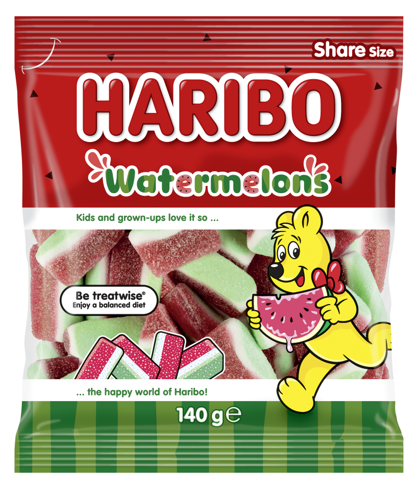 Pack of HARIBO Watermelons