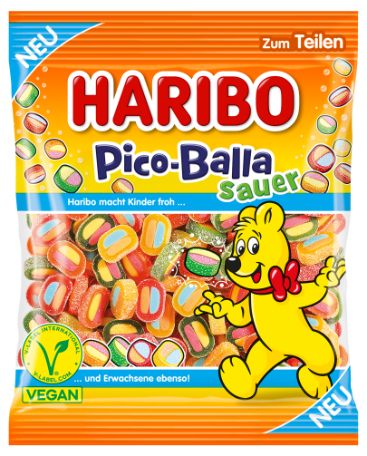HARIBO Pico Balla Sauer 160g Beutel