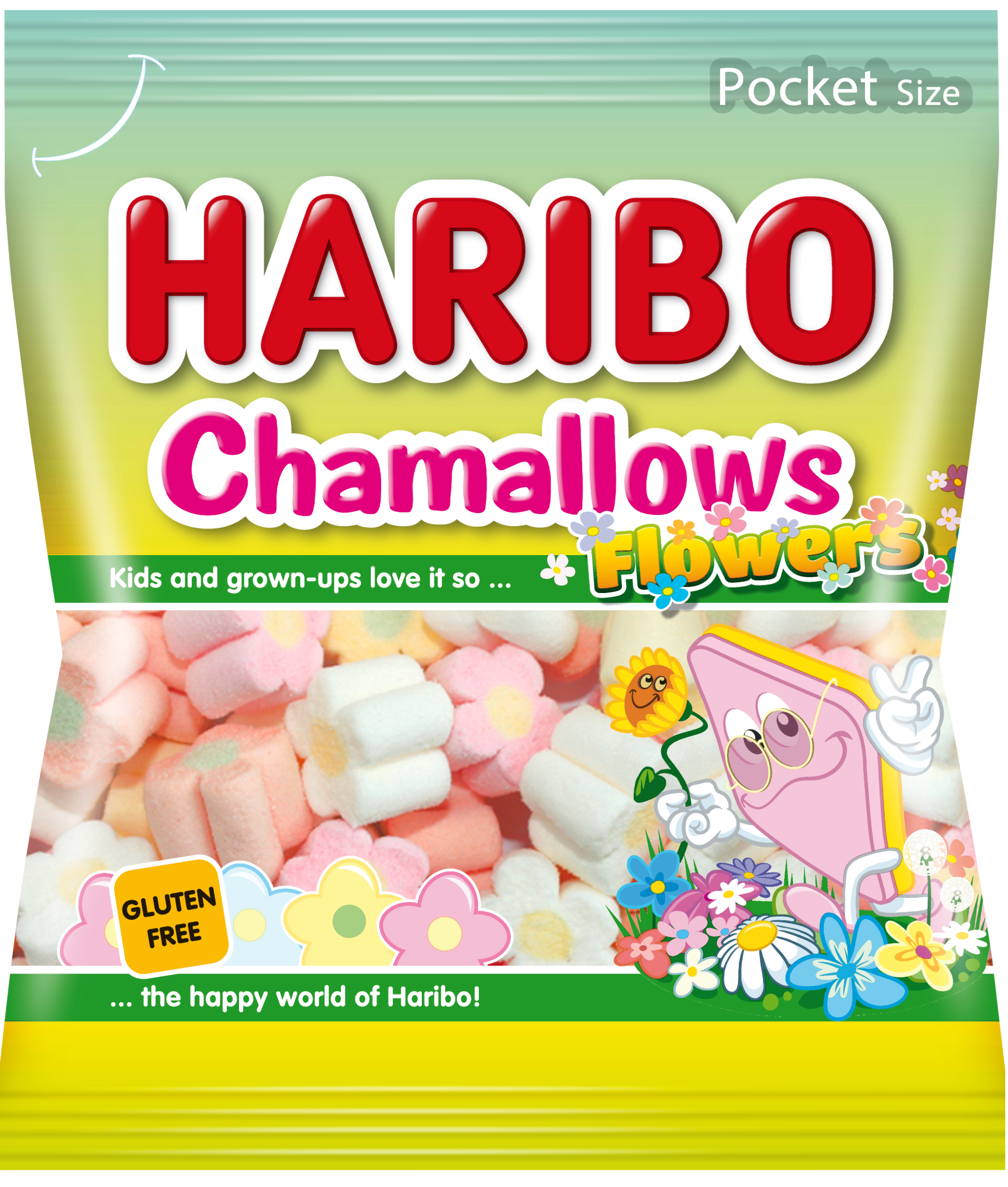 Chamallows Flowers méretezett