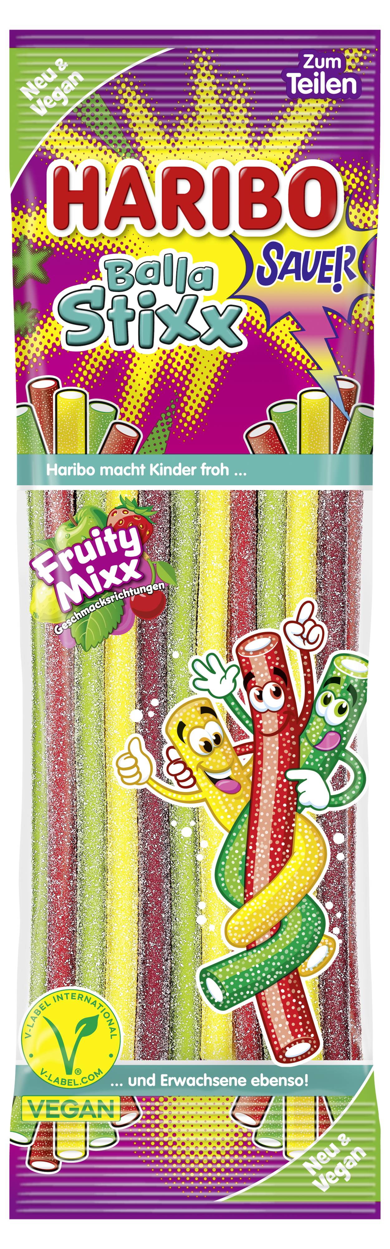 Packshot Balla Stixx Fruity Mixx