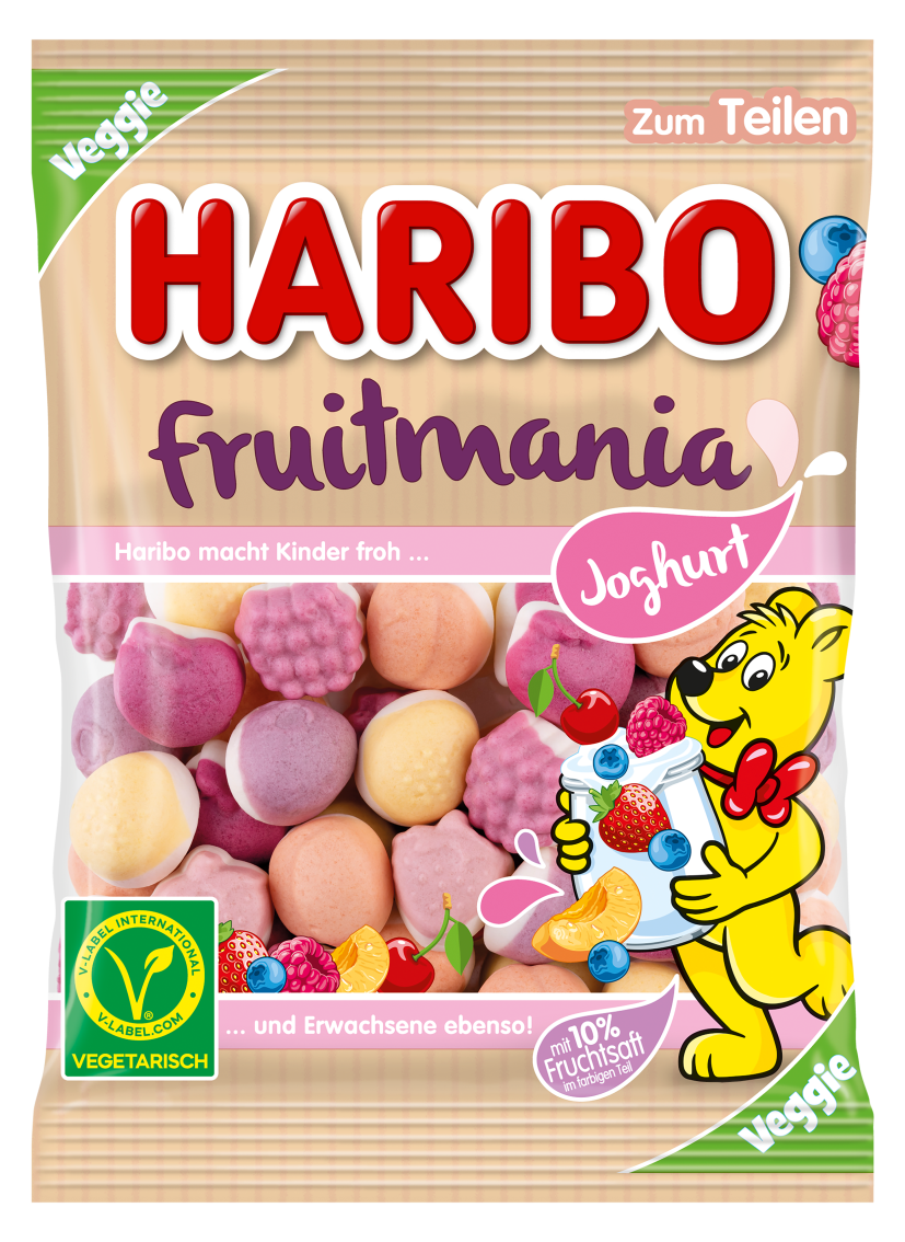 HARIBO Fruitmania Joghurt Packshot