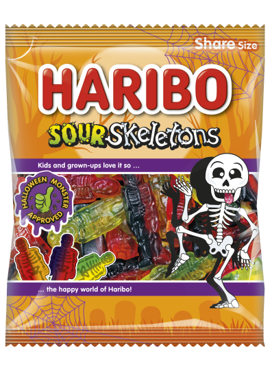 142931 E Sour Skeletons 160g NPM