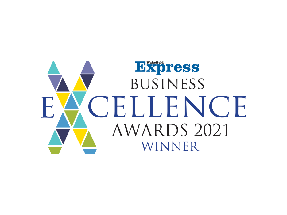Business Excellence Awards 2021 Wakefield logo WINNER 4x3