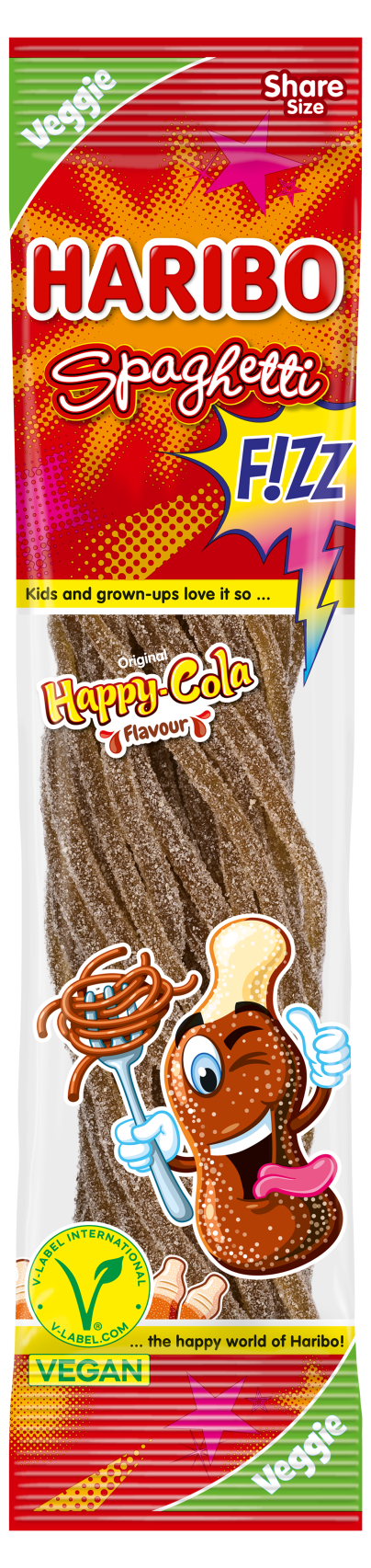 HARIBO Spaghetti Cola Packshot