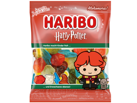 HARIBO Harry Potter Design mit Ron Weasley Beutelansicht