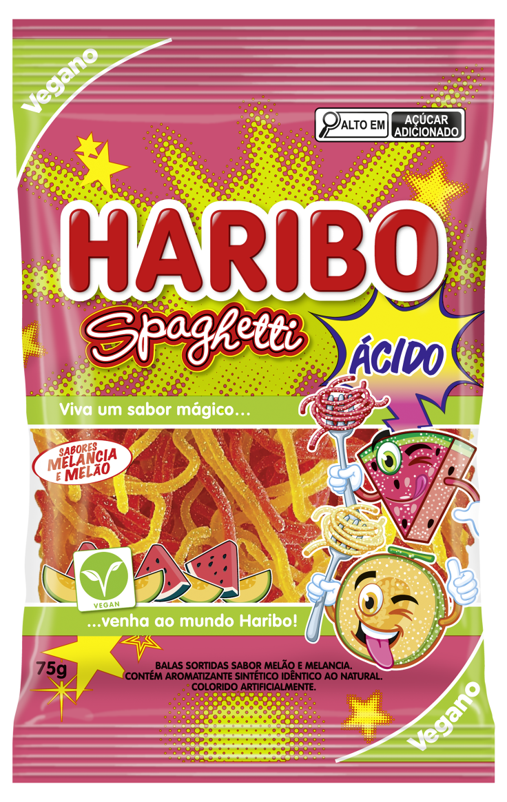 Spaghetti Melão e Melancia 75g