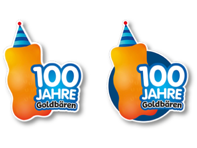 100 Jahre Goldbären Logo