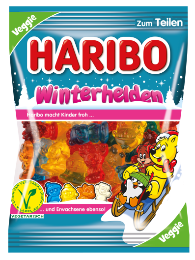 Produktabbildung HARIBO Winterhelden