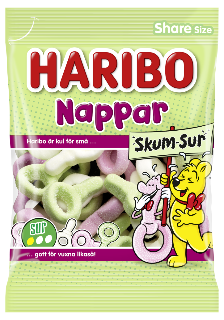 Nappar Skum Sur 120 g NEW