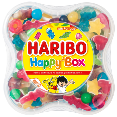 Boite HARIBO Happy Box 600g