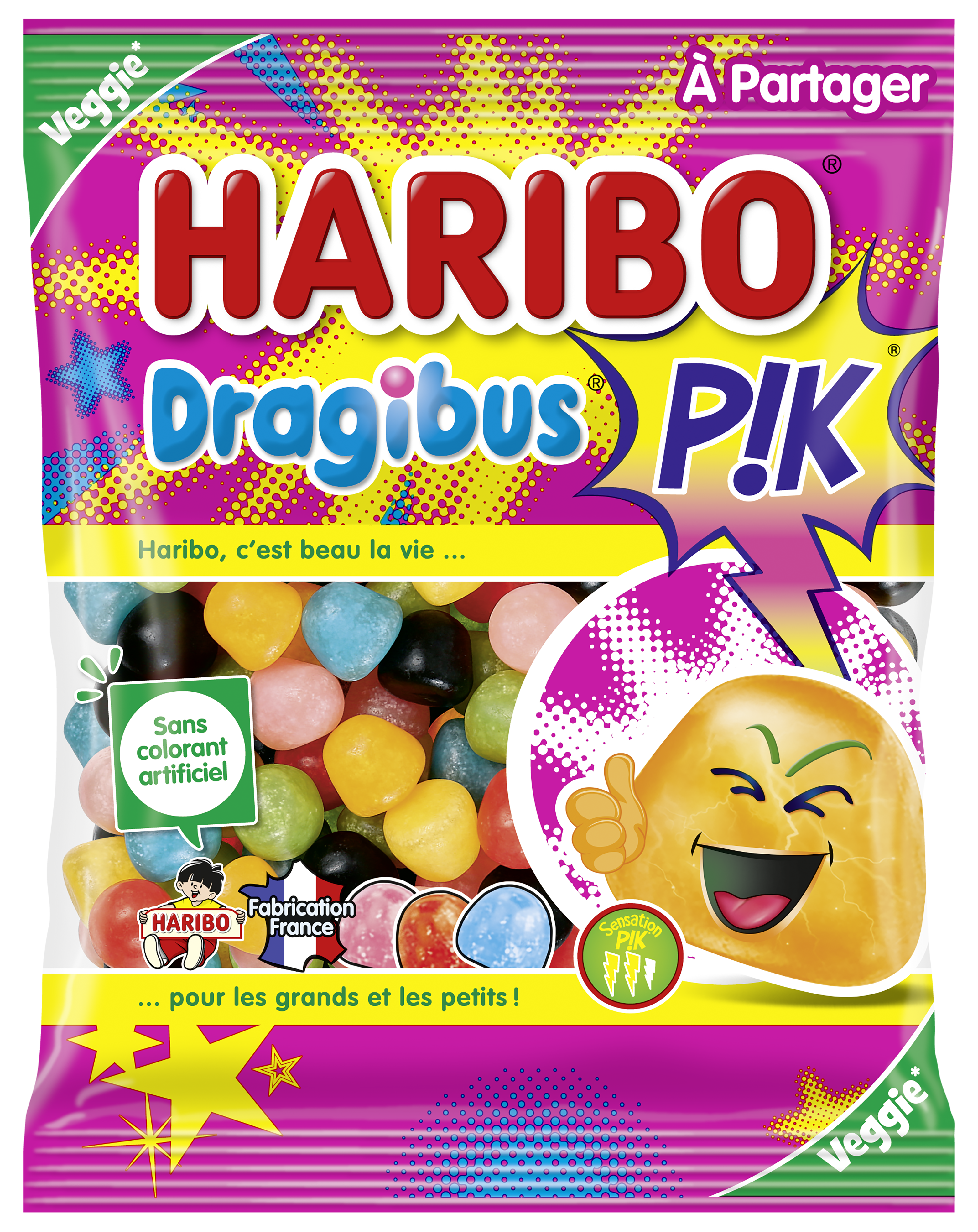 Sachet Dragibus P!K 230g