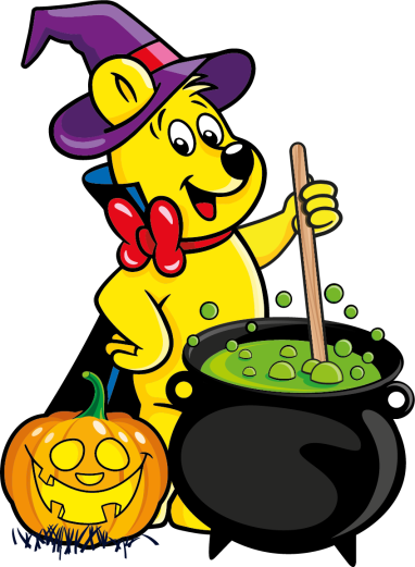 Halloween Goldbear Cauldron