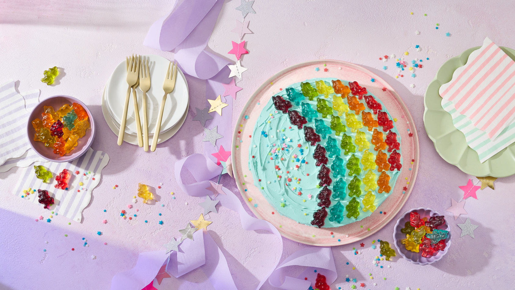 Regenbogen Kuchen USA 1229 Copy