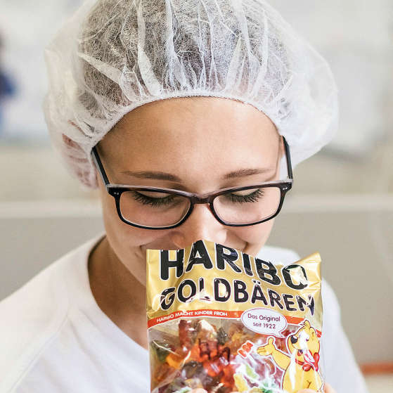 Quality check of the HARIBO Gold Bears