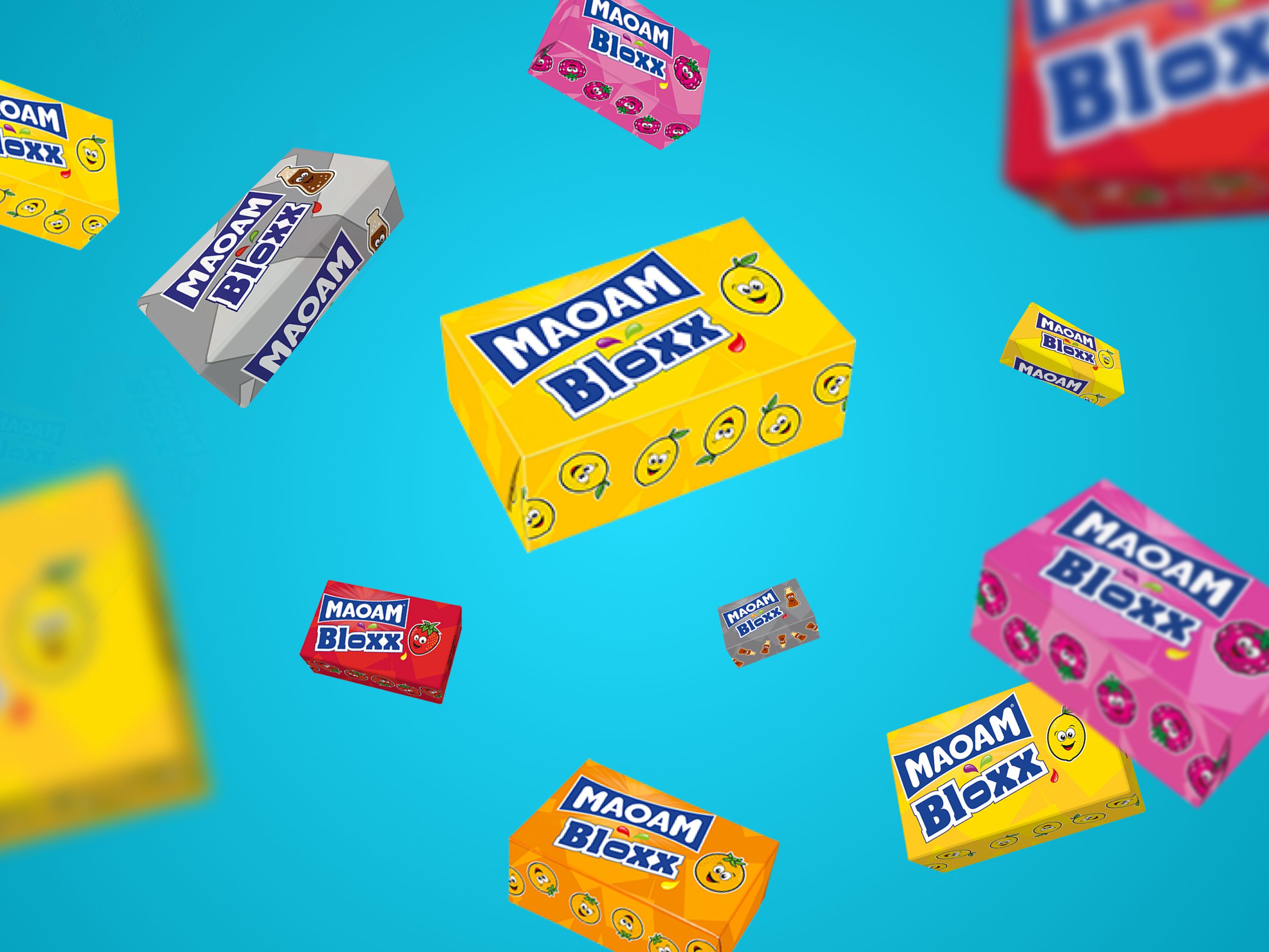 Pestré kousky MAOAM Bloxx
