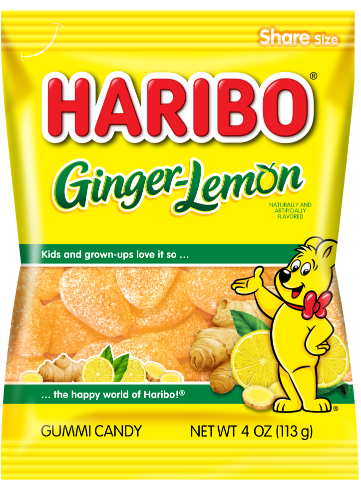 Pack of HARIBO Ginger Lemon