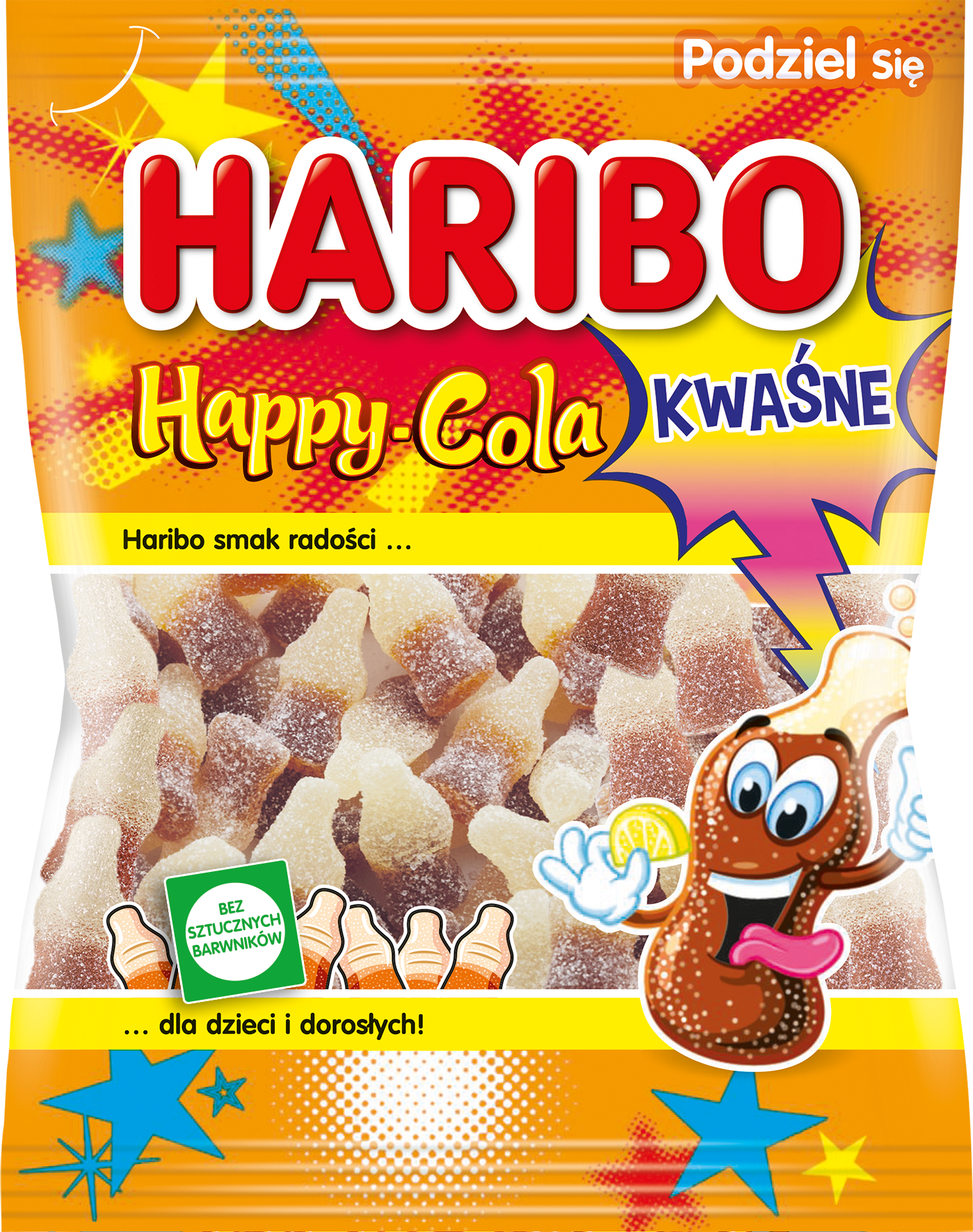 Happy Cola kwaśna 175 g
