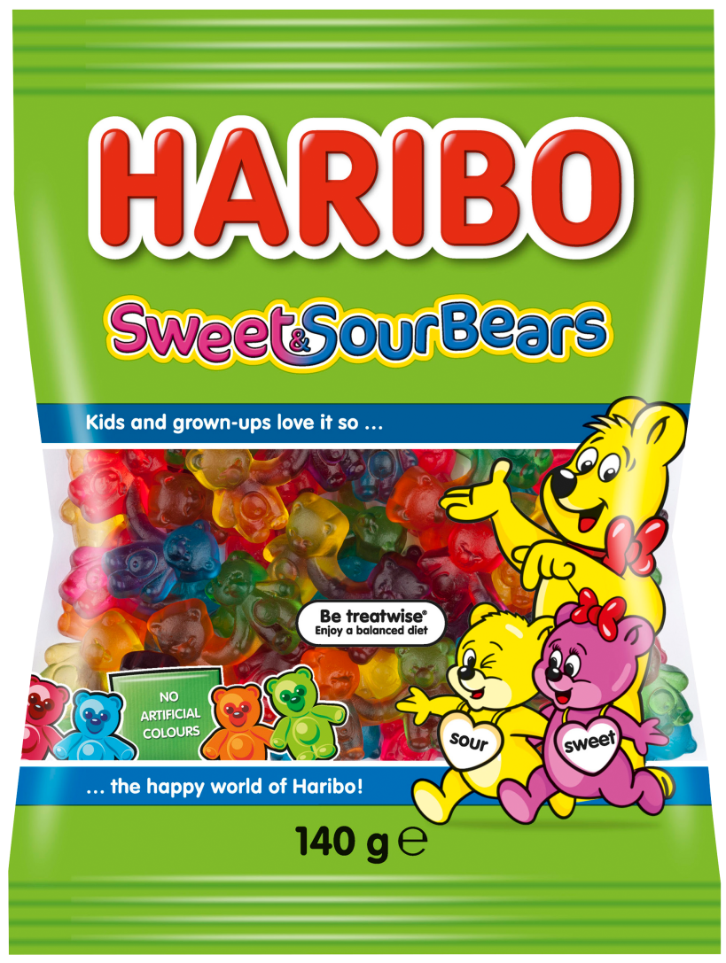 Beutel HARIBO Sweet Sour Bears