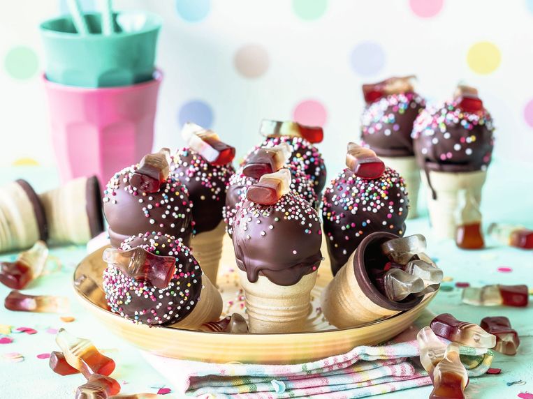 Haribo Cola Brownie Pops