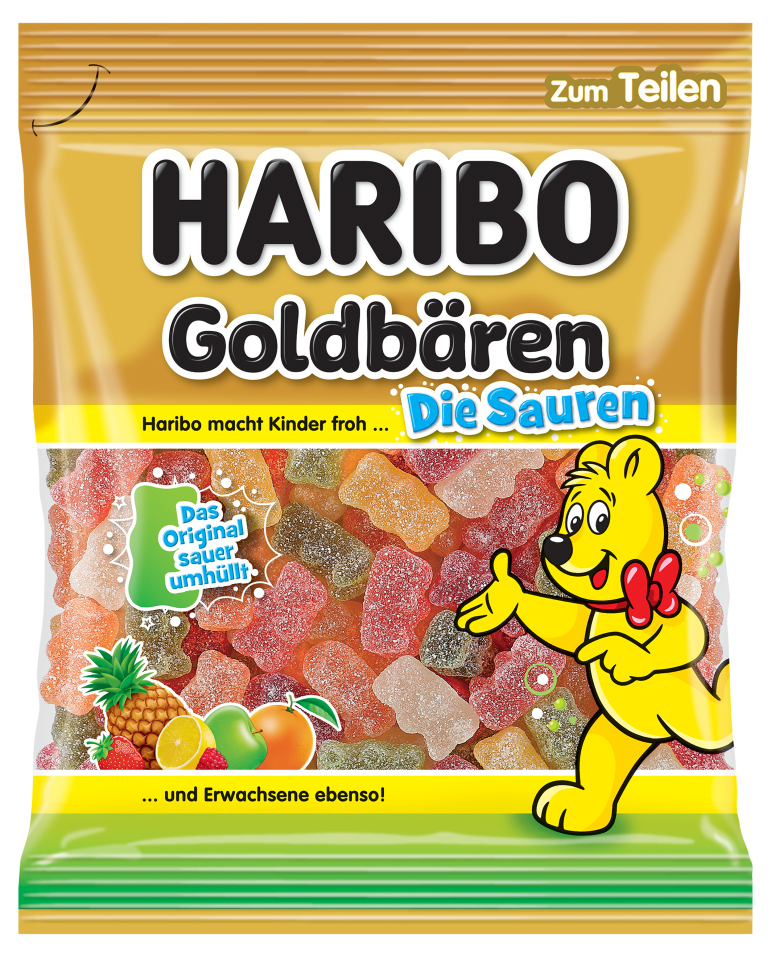 HARIBO Goldbären Die Sauren