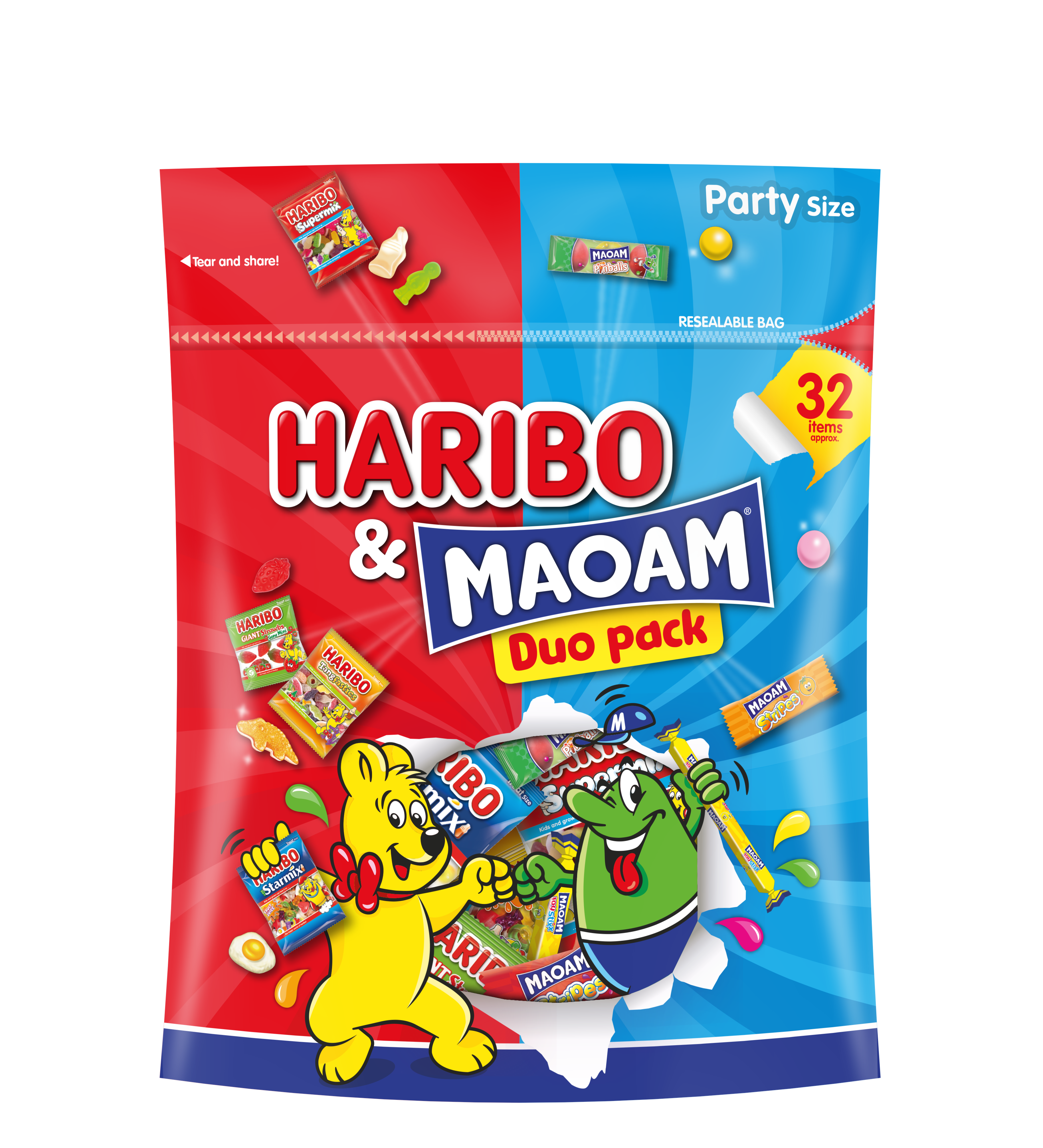 Haribo and MAOAM Mixed Pouch