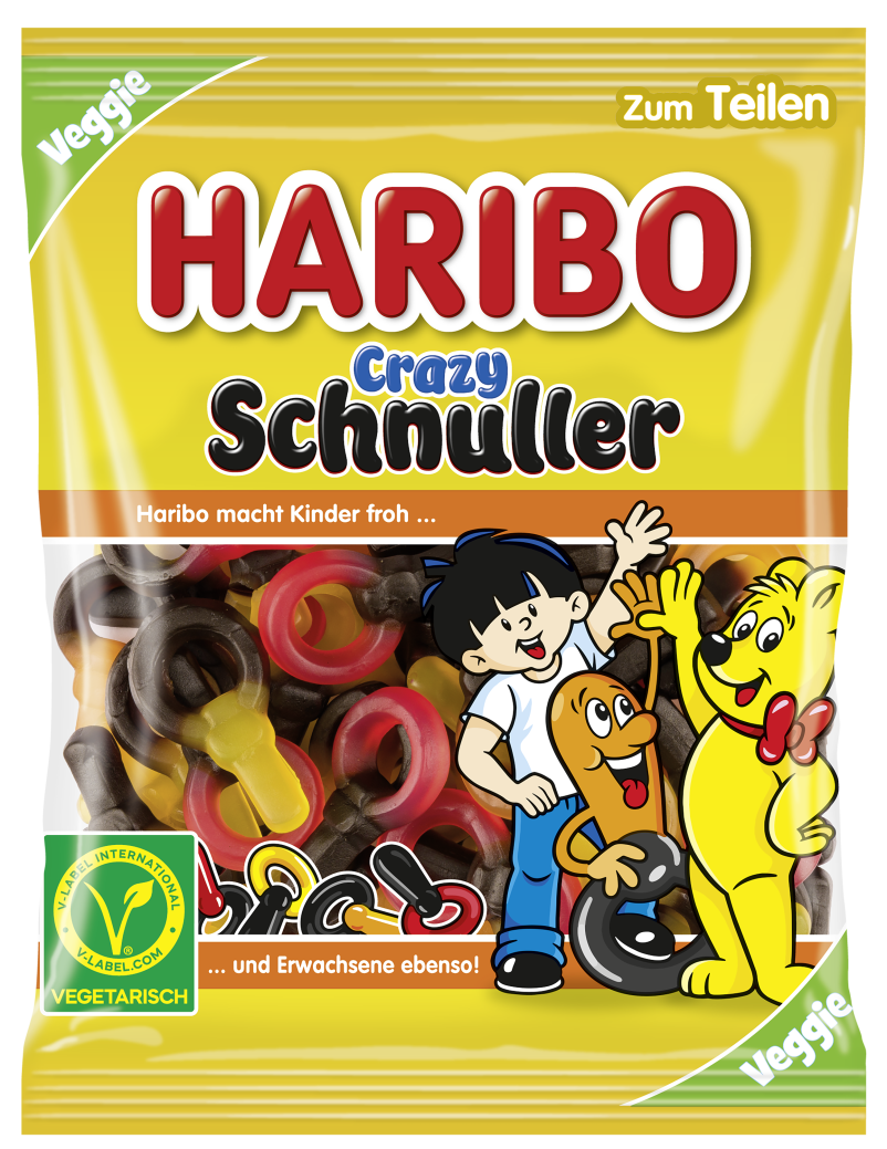 HARIBO Crazy Schnuller Packshot