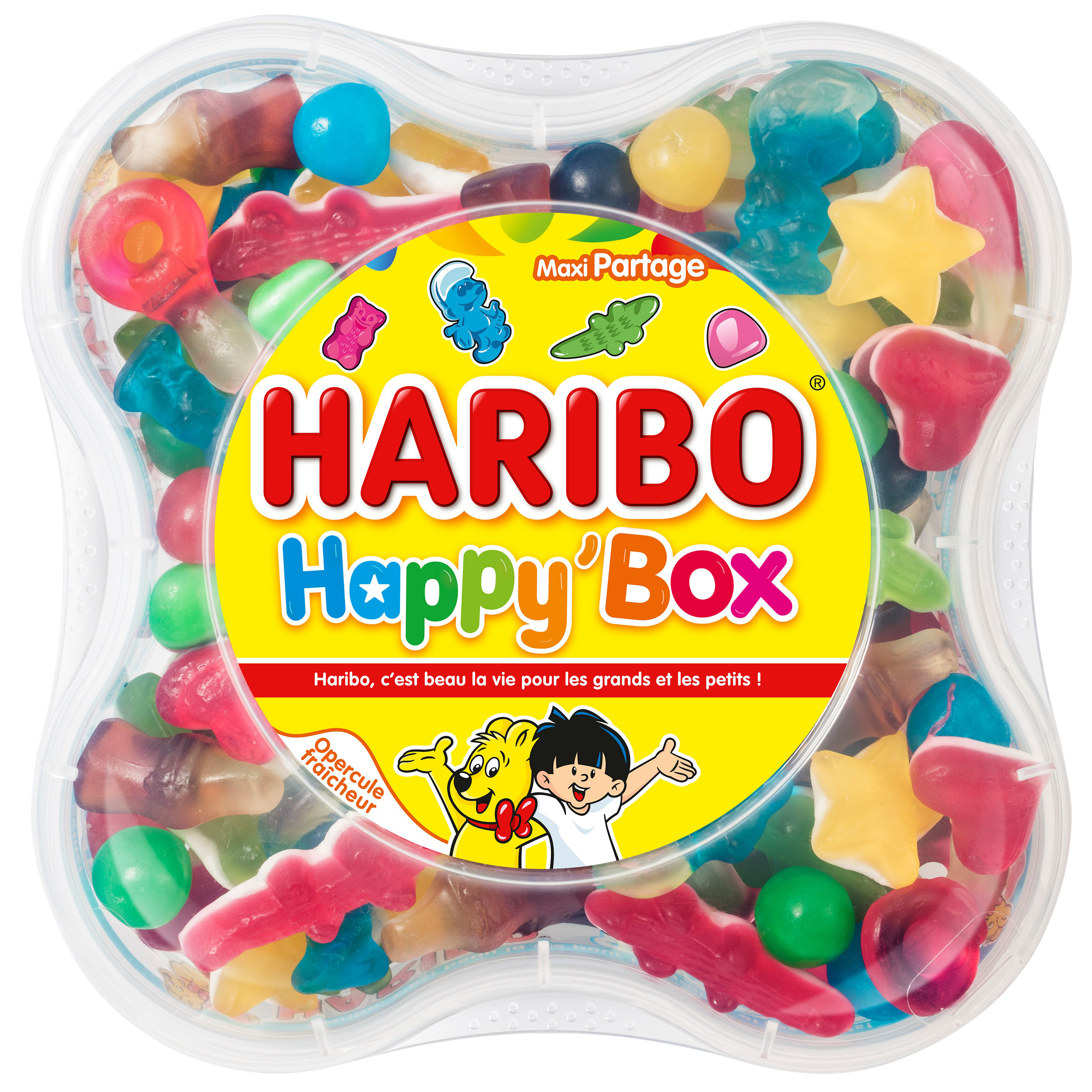 Boite HARIBO Happy Box 600g