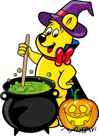 Halloween Goldbear Cauldron