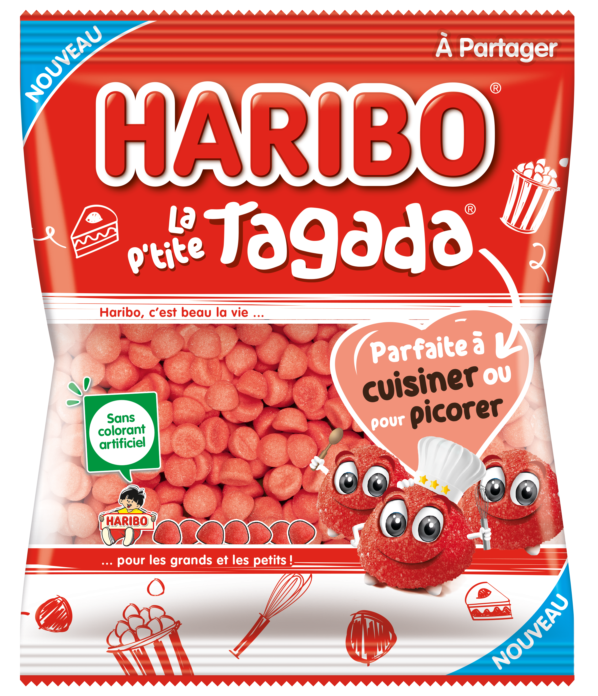 HARIBO Mini Tagada Simu face44