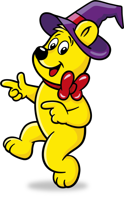 Hexe Goldbär