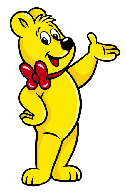 Mascotte Goldbear 2023
