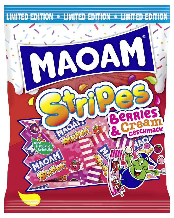 Packshot MAOAM Stripes Berries Cream