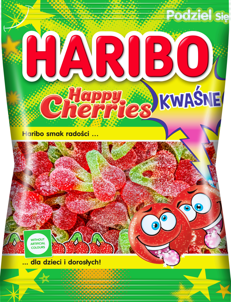Happy Cherries kwaśne 175g