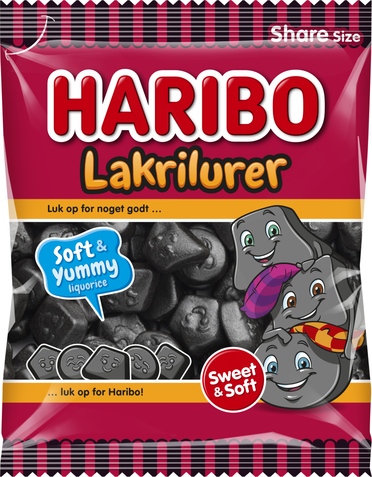 Lakrilurer 120g DK