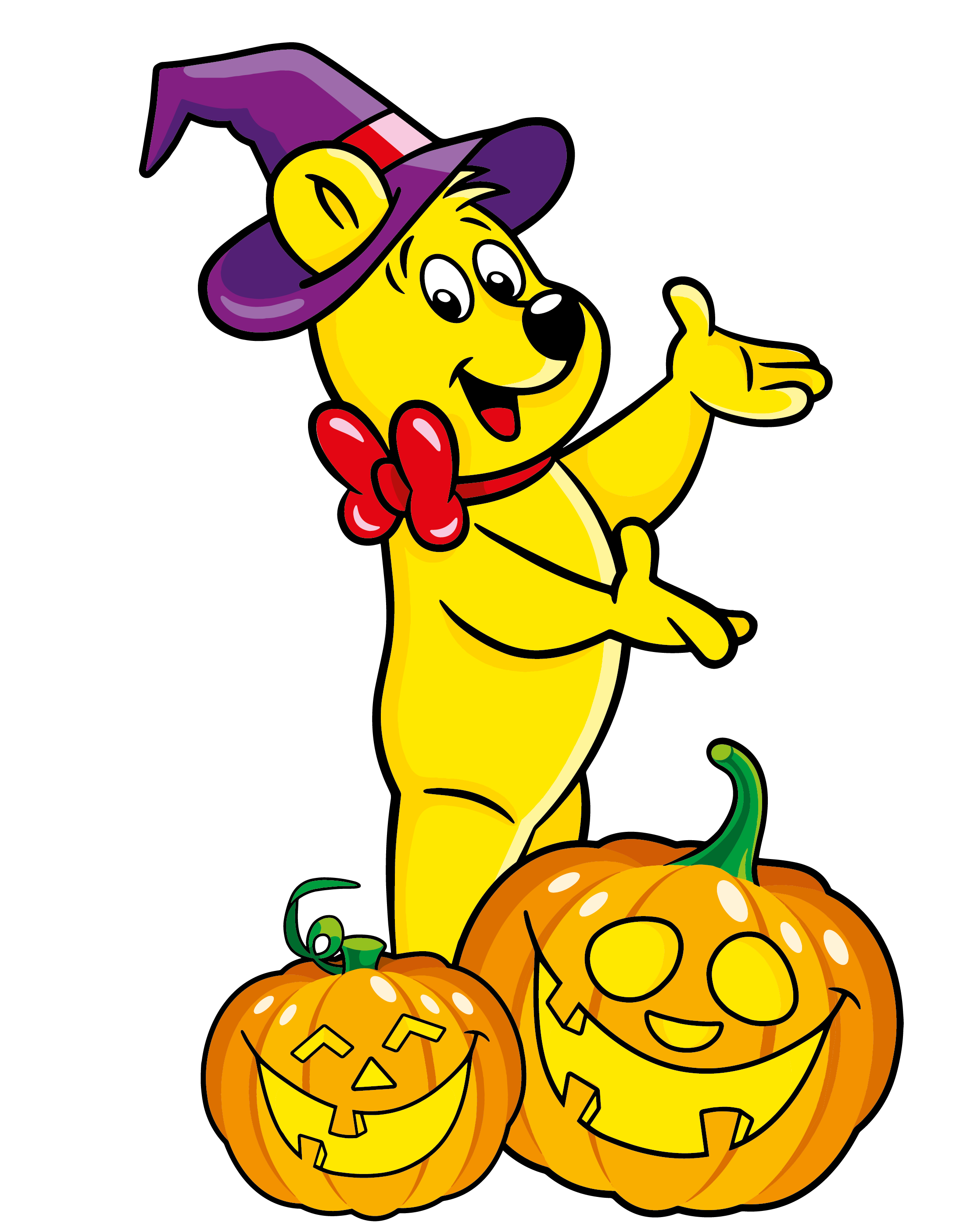 Halloween Goldbear Pumpkins 01
