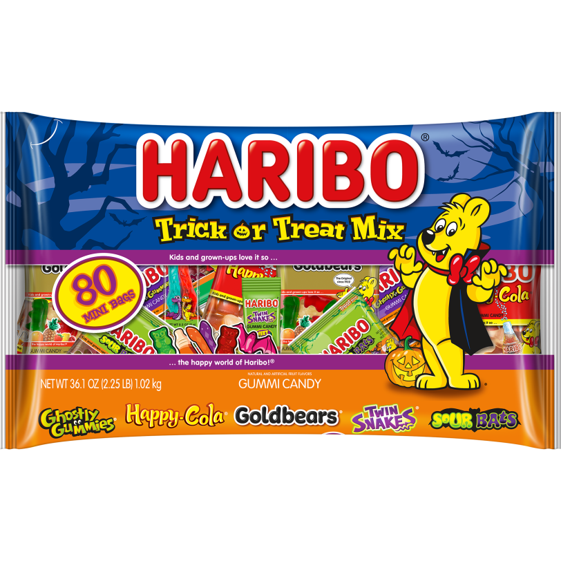 HARIBO Trick or Treat 36 1oz LD FOP