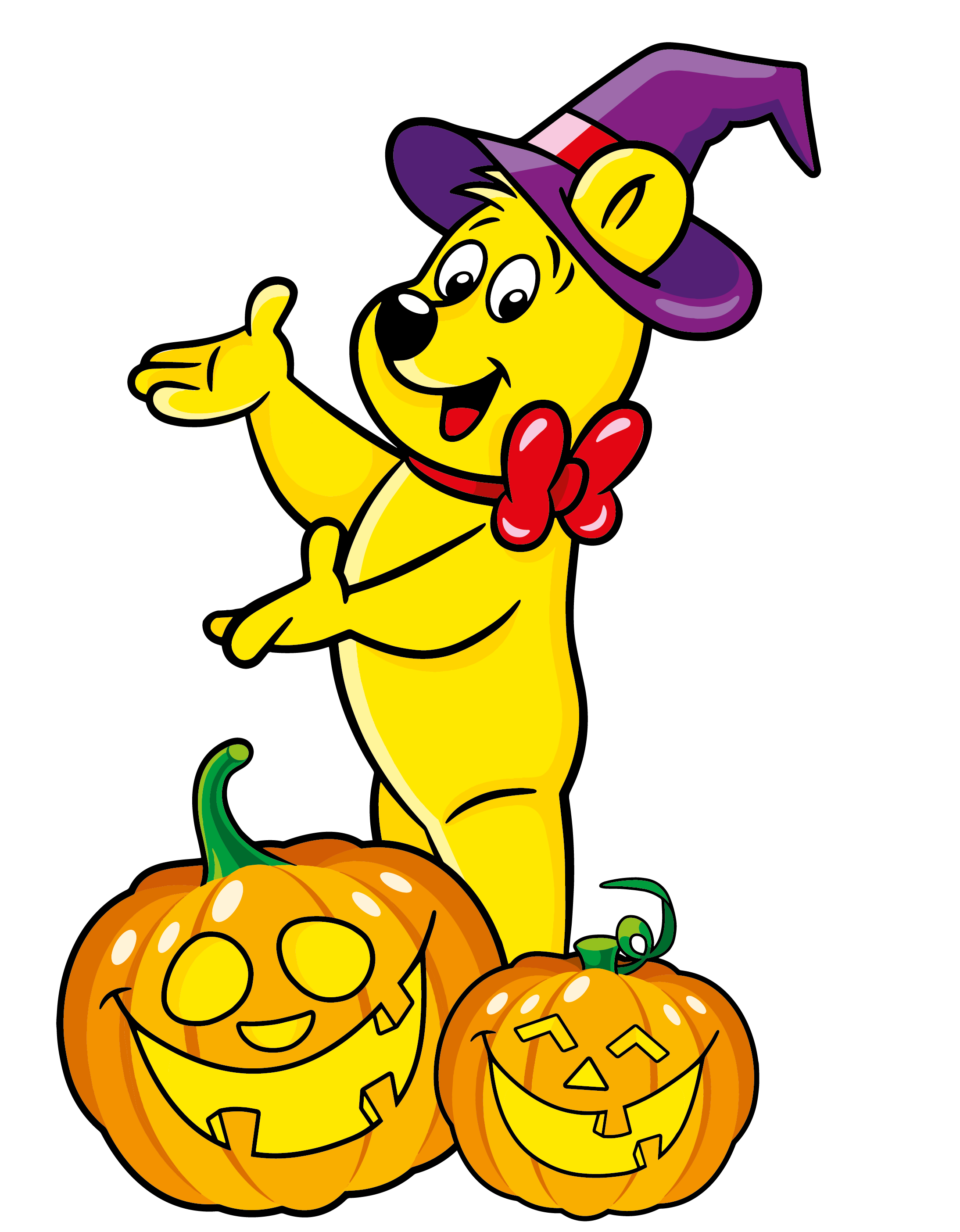 Halloween Goldbear Pumpkins 01