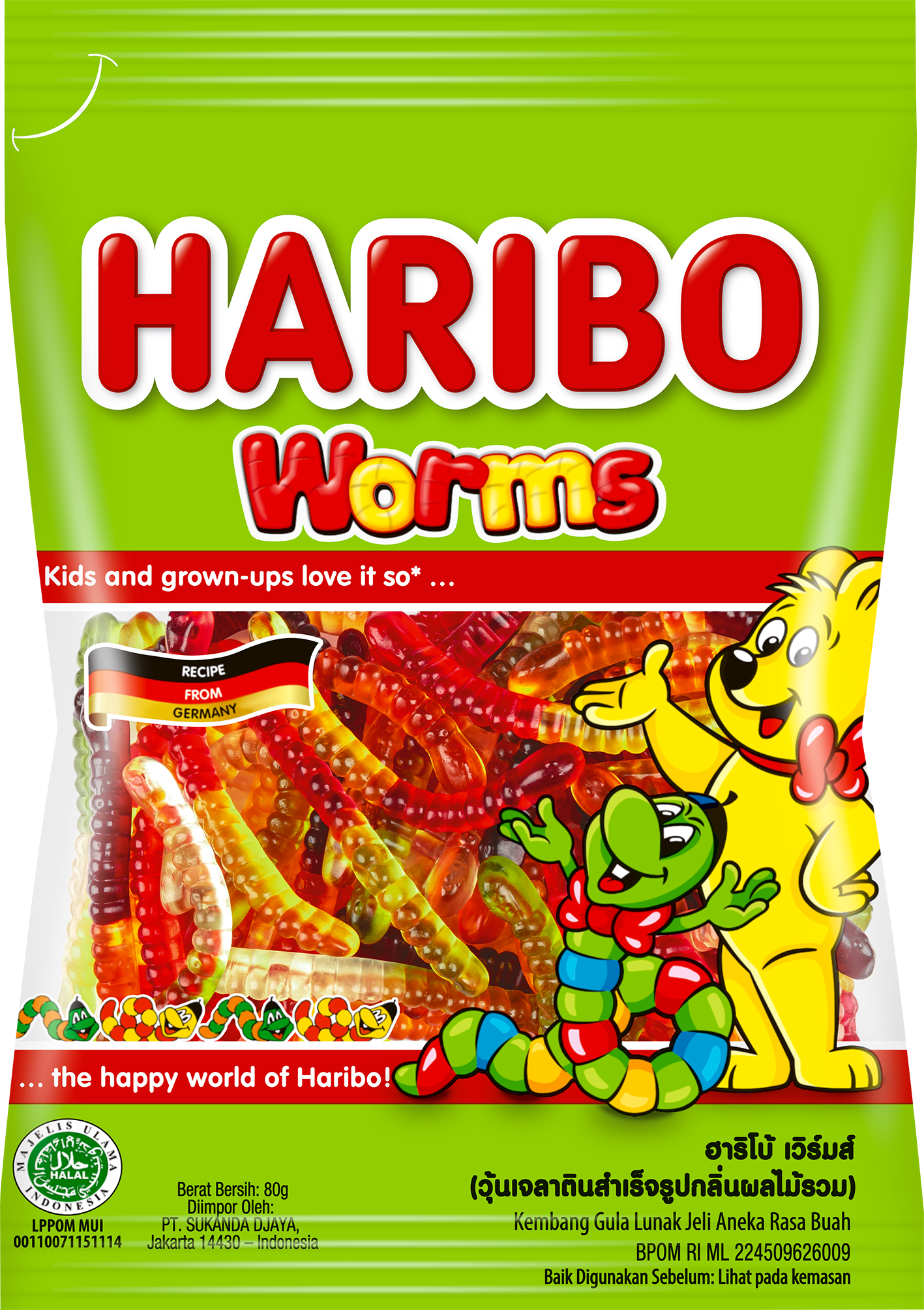 Worms 80g f 1
