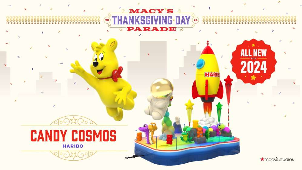 2024 Macys Day Parade Goldbear Float 16x9