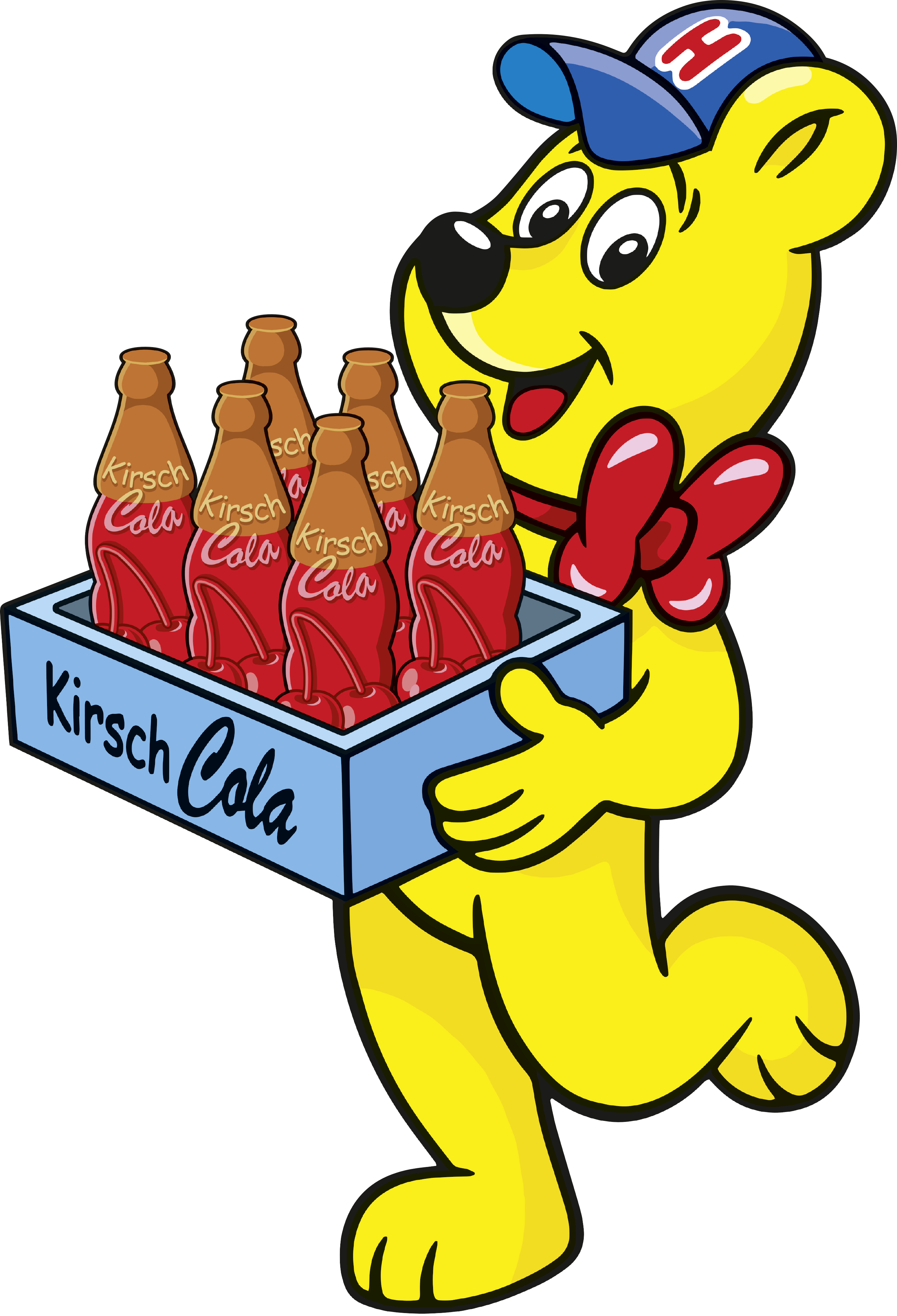 HARIBO Kirsch-Cola Illustration