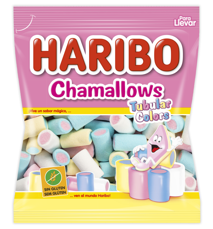 Chamallows tubular colors davant
