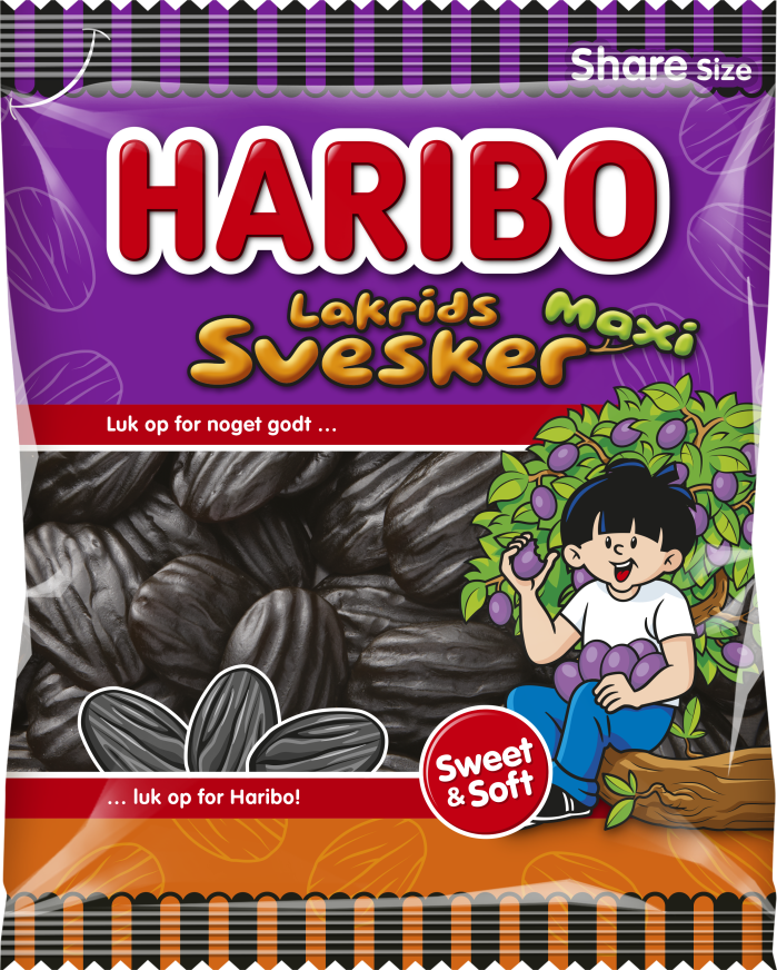 Lakrids Svesker Maxi 200g