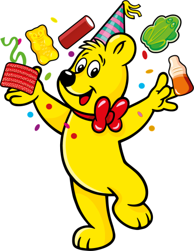 HARIBO Kinder-Party Illustration