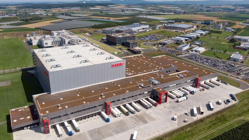 HARIBO Grafschaft Factory Aerial View