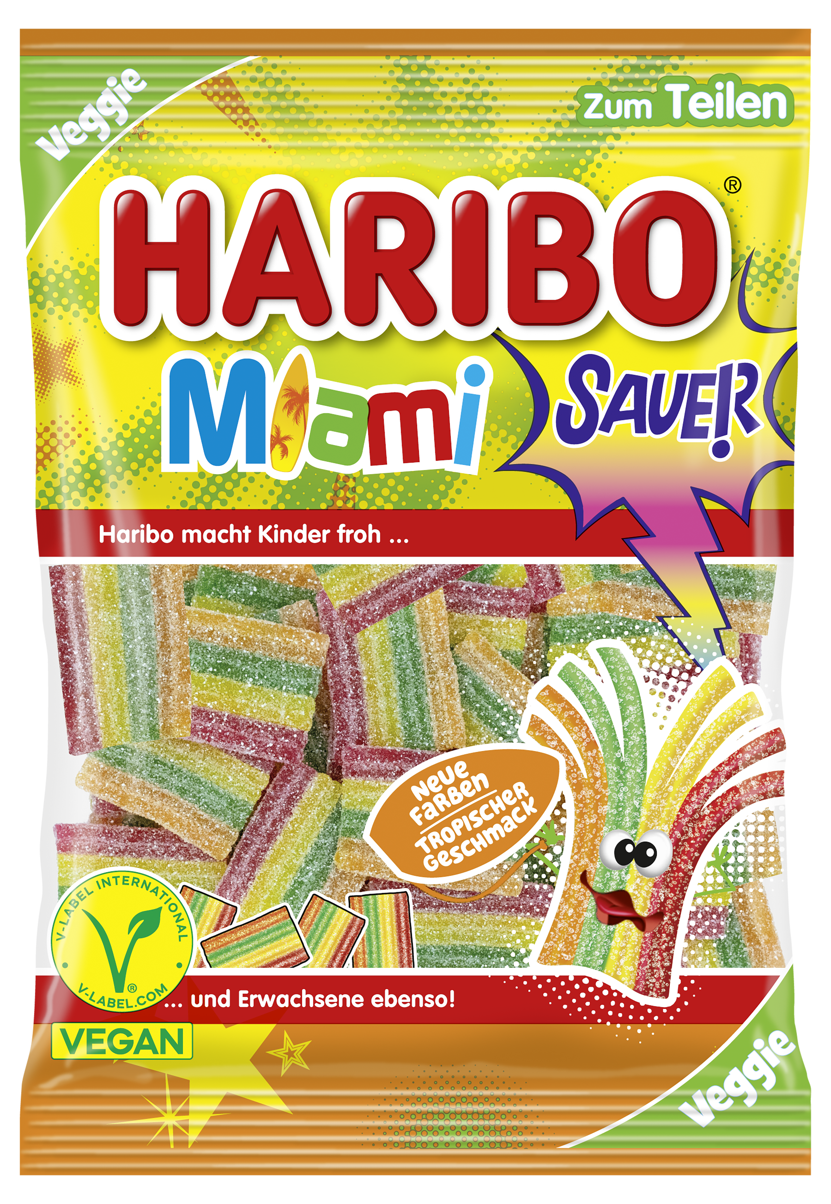 Produkt Verpackung HARIBO Miami 160g