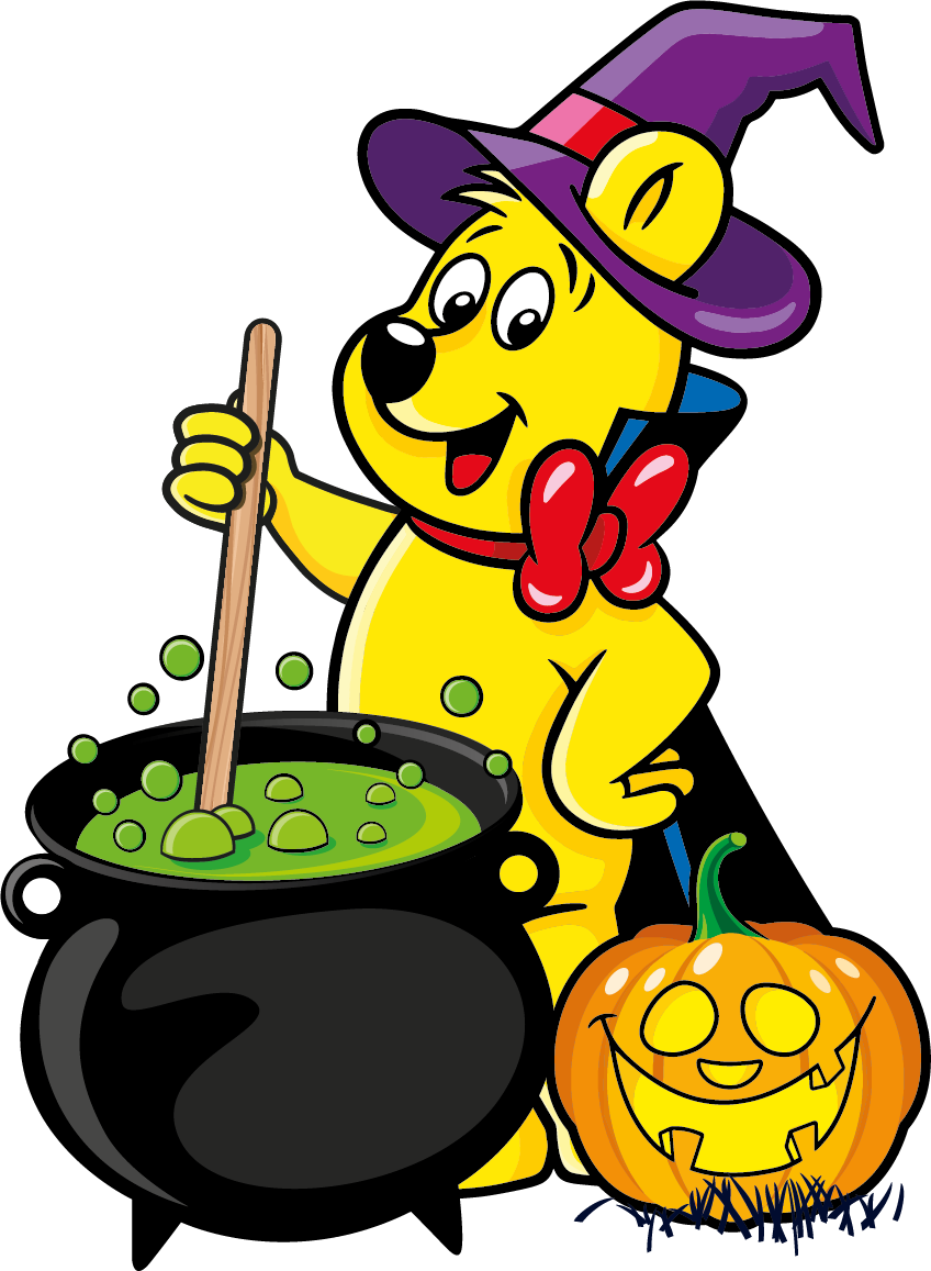 Halloween Goldbear Cauldron