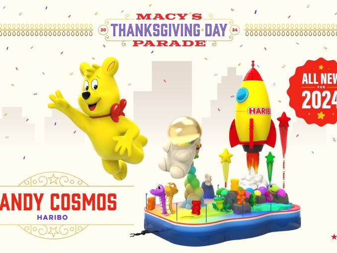 2024 Macys Day Parade Goldbear Float 16x9
