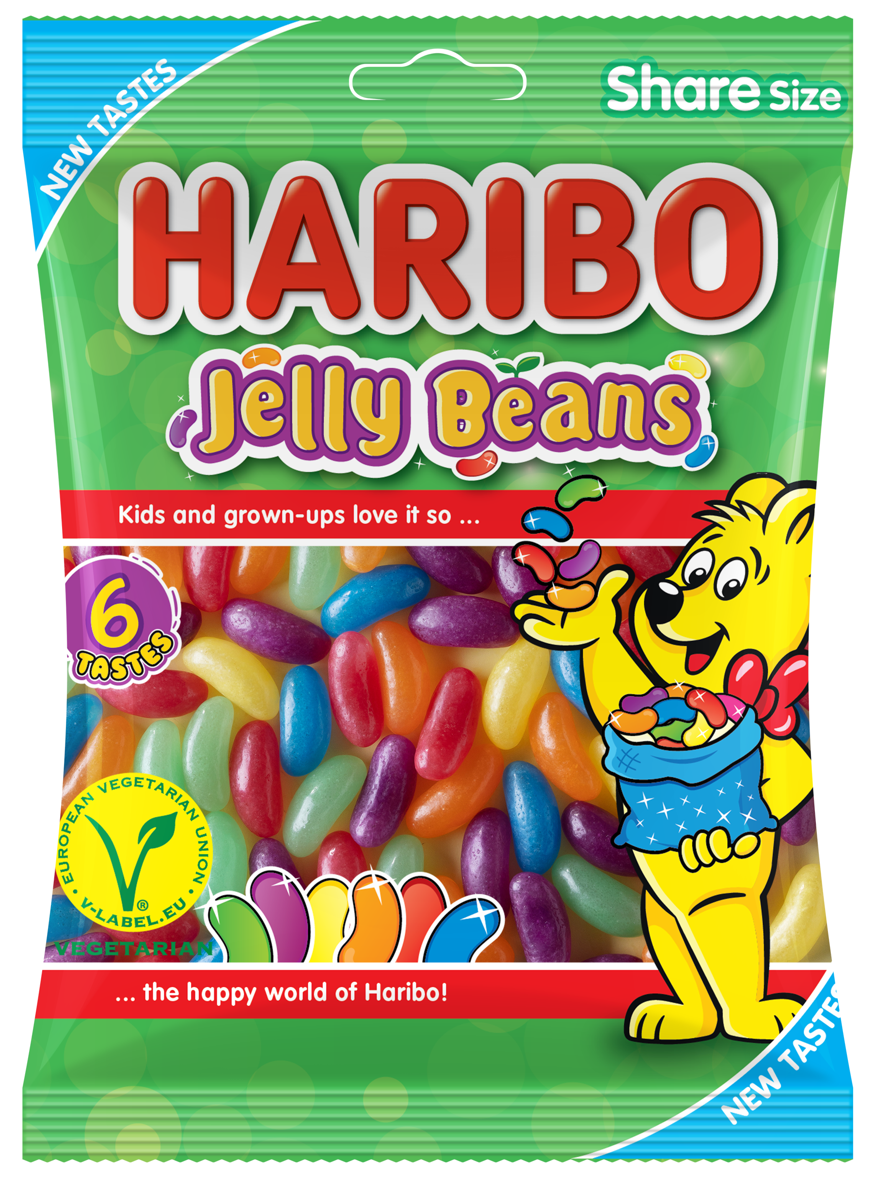 Bag of HARIBO Jelly Beans