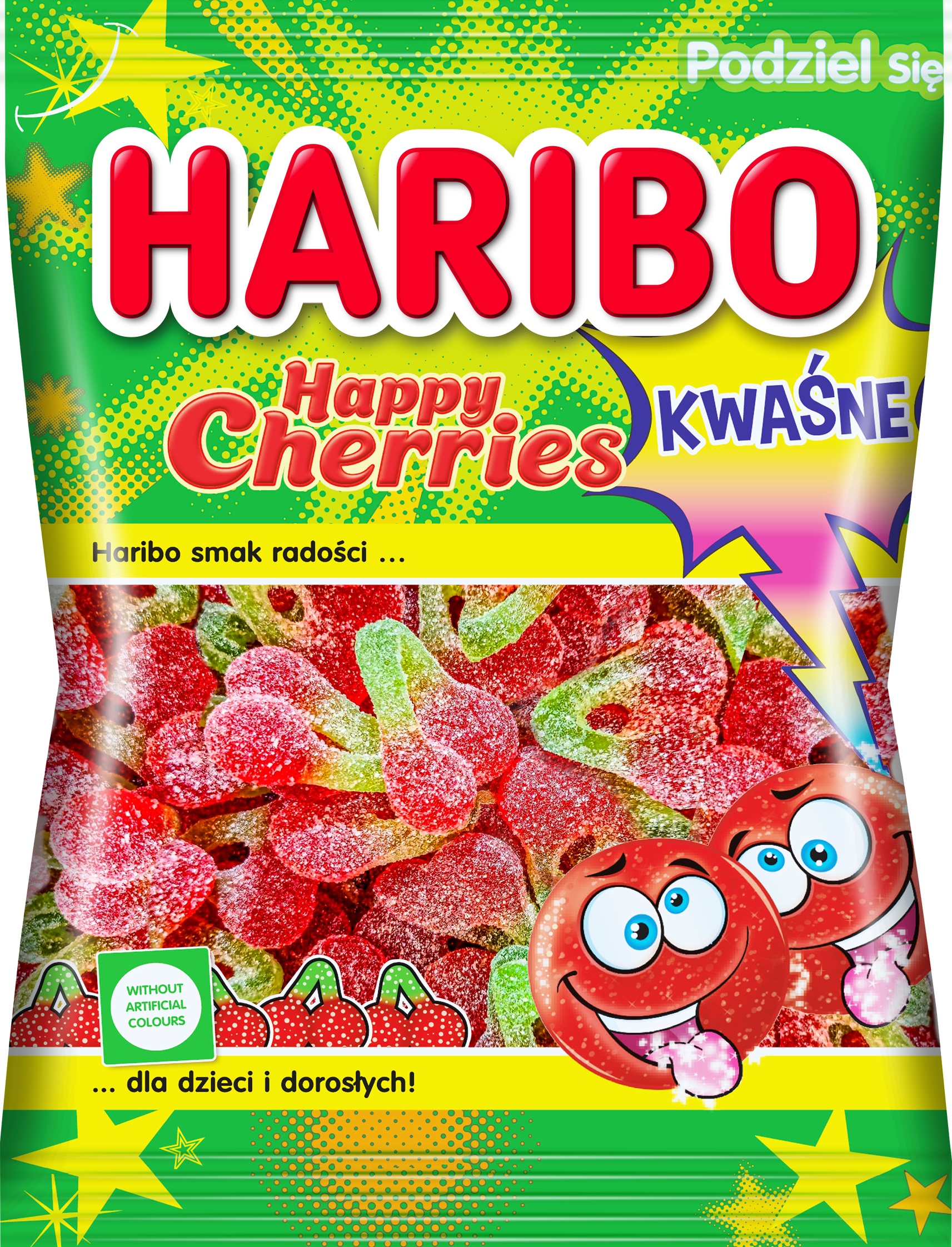 Happy Cherries kwaśne 175g