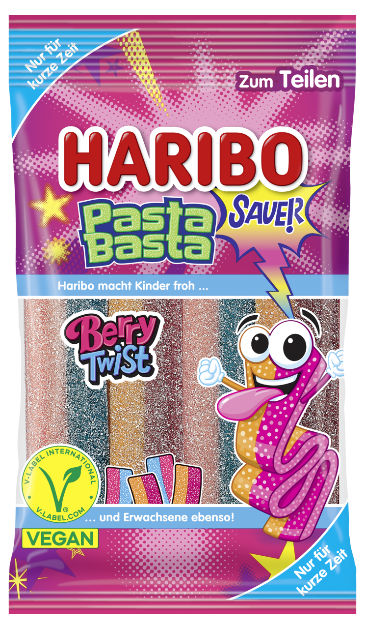Pasta Basta Berry Twist 160g